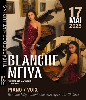 Affiche de Blanche Mfiya reprend les classiques du cinéma