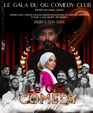 Affiche de Gala du QG Comedy Club