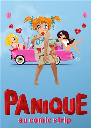 Affiche de Panique au comic strip