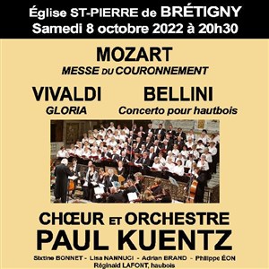 Affiche de Choeur et Orchestre Paul Kuentz