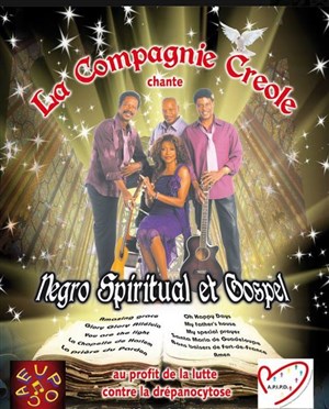 Affiche de La Compagnie Créole chante le Gospel et Negro Spiritual