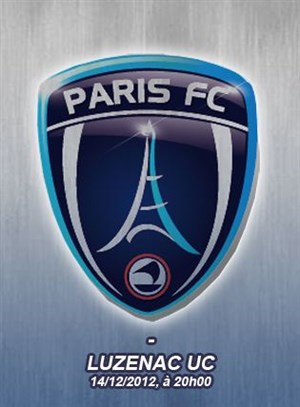 Affiche de Football : Paris FC - Luzenac US | National 1