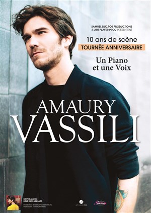Affiche de Amaury Vassili : un piano et une voix