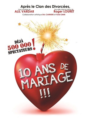 Affiche de 10 ans de mariage