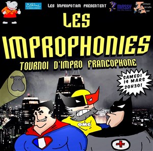 Affiche de Les Improphonies : tournoi d'impro théâtrale