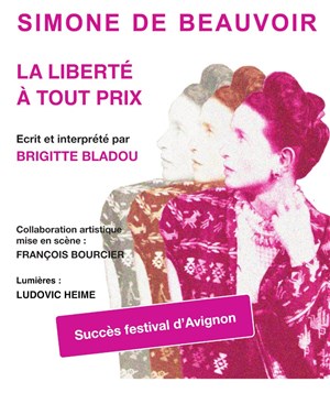 Affiche de Simone de Beauvoir, la liberté à tout prix