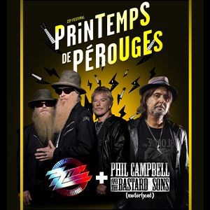 Affiche de ZZ Top + Phil Campbell (Motörhead) & the Bastard Sons
