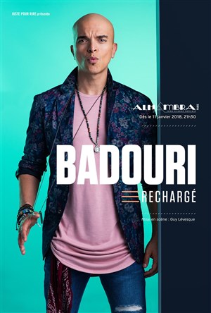 Affiche de Rachid Badouri dans Badouri rechargé