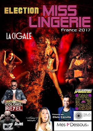 Affiche de Election Miss Lingerie France 2017