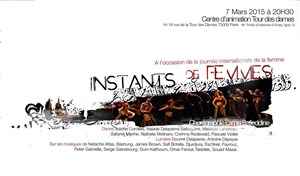 Affiche de Instants de femmes | Des danses de l'Orient à la Danse Arabe Contemporaine