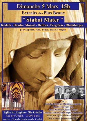 Affiche de Extraits des Plus Beaux Stabat Mater & Ave Maria