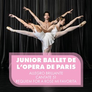 Affiche de Junior Ballet de l'Opéra national de Paris
