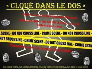 Affiche de Cloué dans le dos