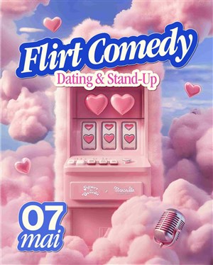Affiche de Flirt Comedy - Dating & Stand-up