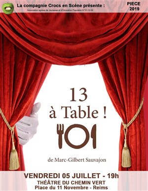 Affiche de 13 à Table