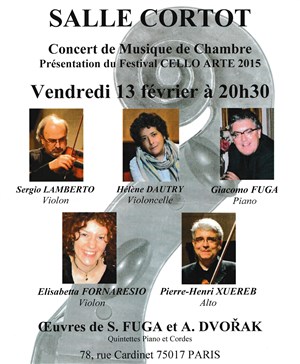 Affiche de Concert de musique de chambre