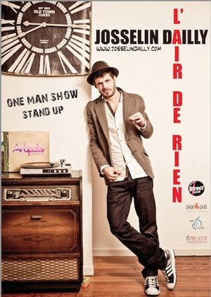 Affiche de Josselin Dailly dans L'air de rien