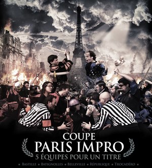 Affiche de Coupe Paris Impro avec Laurent Ournac | saison 2012/2013