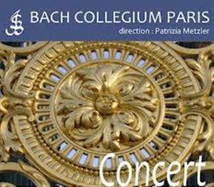 Affiche de Bach Collegium Paris - Bach, Haendel
