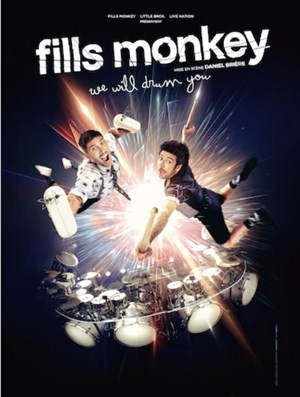 Affiche de Fills Monkey dans We Will Drum You