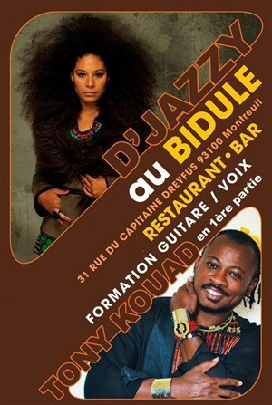 Affiche de D'jazzy + Tony Kouad