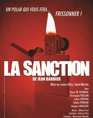 Affiche de La sanction
