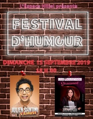 Affiche de Festival d'humour juif