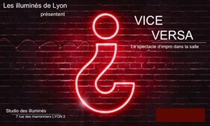 Affiche de Vice versa, l'impro spectacle