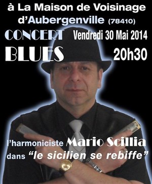 Affiche de L'harmoniciste Mario Scillia