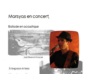 Affiche de Marsyas, Ballade en acoustique