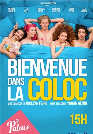 Affiche de Bienvenue dans la coloc