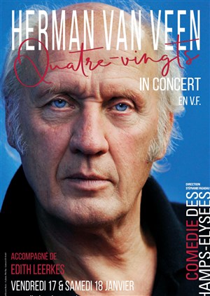 Affiche de Herman Van Veen : Quatre-vingts