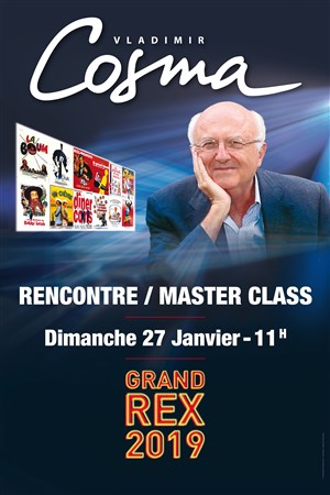Affiche de Vladimir Cosma, masterclass
