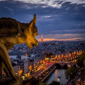 Affiche de Visite guidée à Paris : Légendes et mystères de la Cité | par Calliopée - Art & Culture