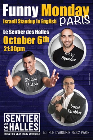 Affiche de Israeli stand up | in english