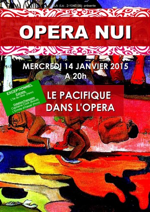 Affiche de Le Pacifique dans l'opéra