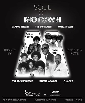 Affiche de Tribute by Sheesha Rose : Soul of Motown