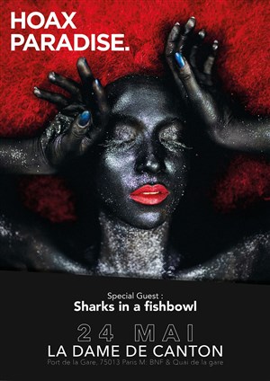 Affiche de Hoax Paradise + Shark in a Fishblow