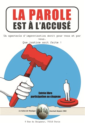 Affiche de La parole est à l'accusé