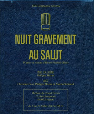 Affiche de Nuit Gravement Au Salut