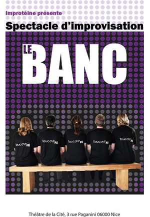 Affiche de Impro - Le banc