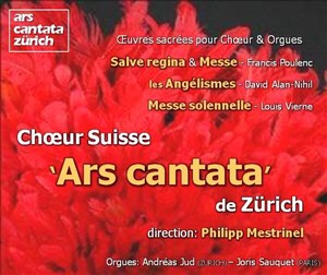 Affiche de Choeur Suisse Ars Cantata de Zurich