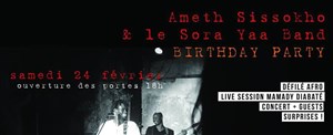 Affiche de Ameth Sissokho et le Sora Yaa Band | Grand concert anniversaire