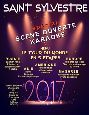 Affiche de Réveillon de la Saint Sylvestre