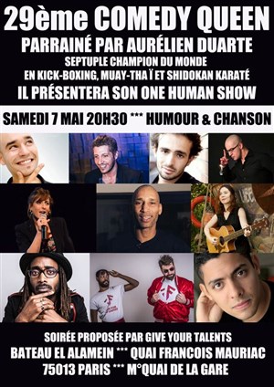 Affiche de 29ème Comedy Queen