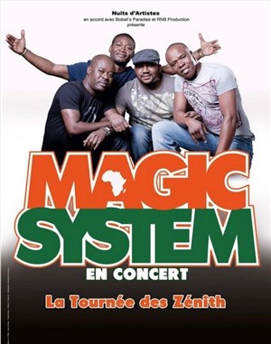 Affiche de Magic System - La tournée des Zénith