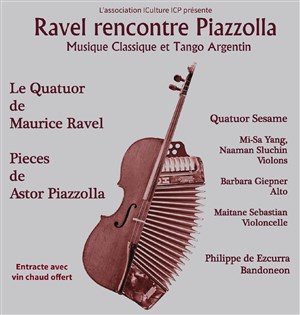 Affiche de Concert Musique Classique et Tango Argentin