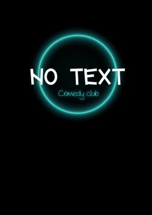 Affiche de No Text Comedy Club