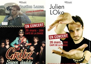 Affiche de Bastien Lanza + Gribz + Julien Loko