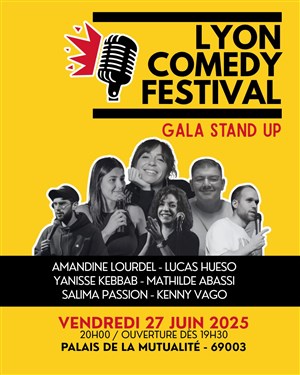 Affiche de Gala Stand Up | Lyon Comedy Festival